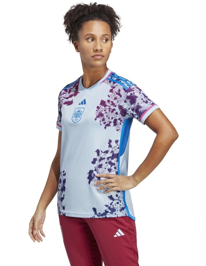 Adidas Spain WWC23 Womens Away Jersey in Blue