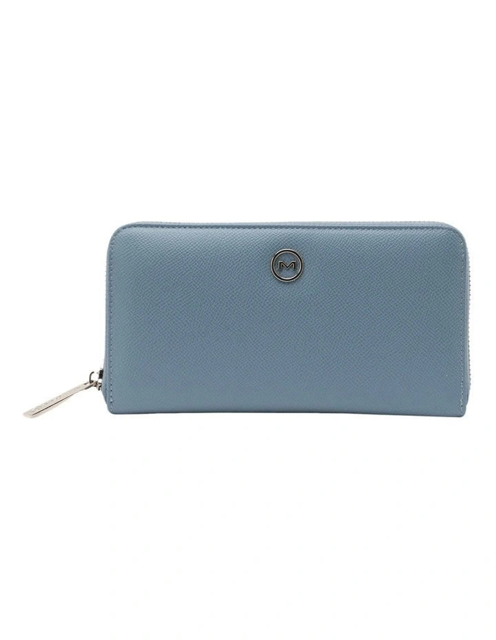 Charlotte Long Wallet in Blue