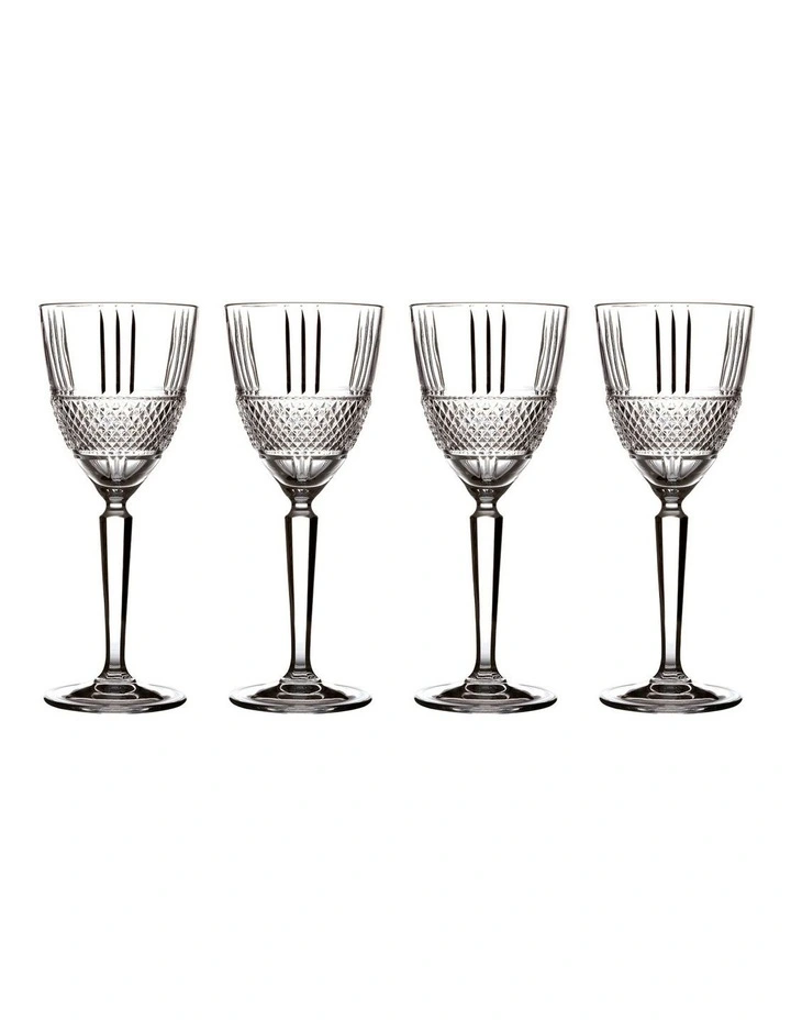 Verona Wine Glass 180ml Set of 4 in Clear