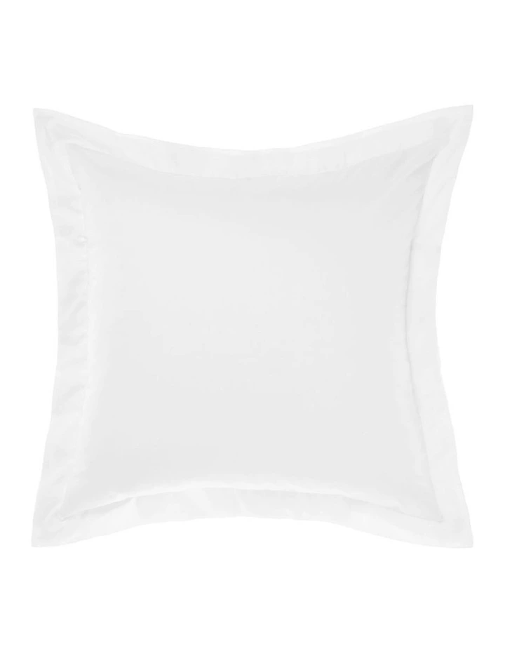 Augusta 500TC European Pillowcase in White