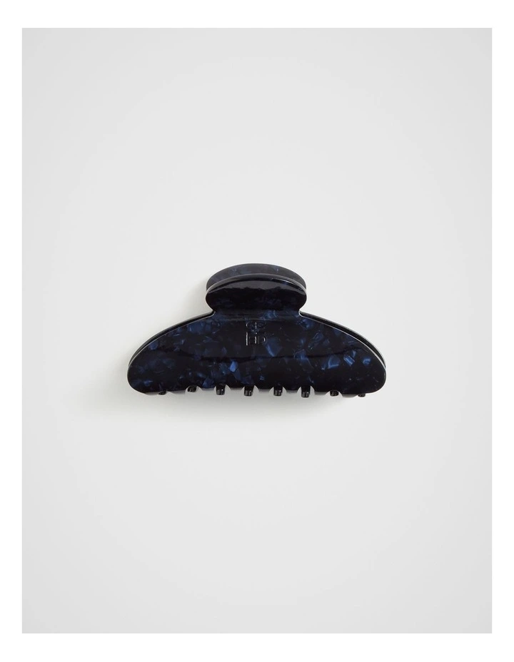 Resin Hair Claw Clip in Midnight Sky