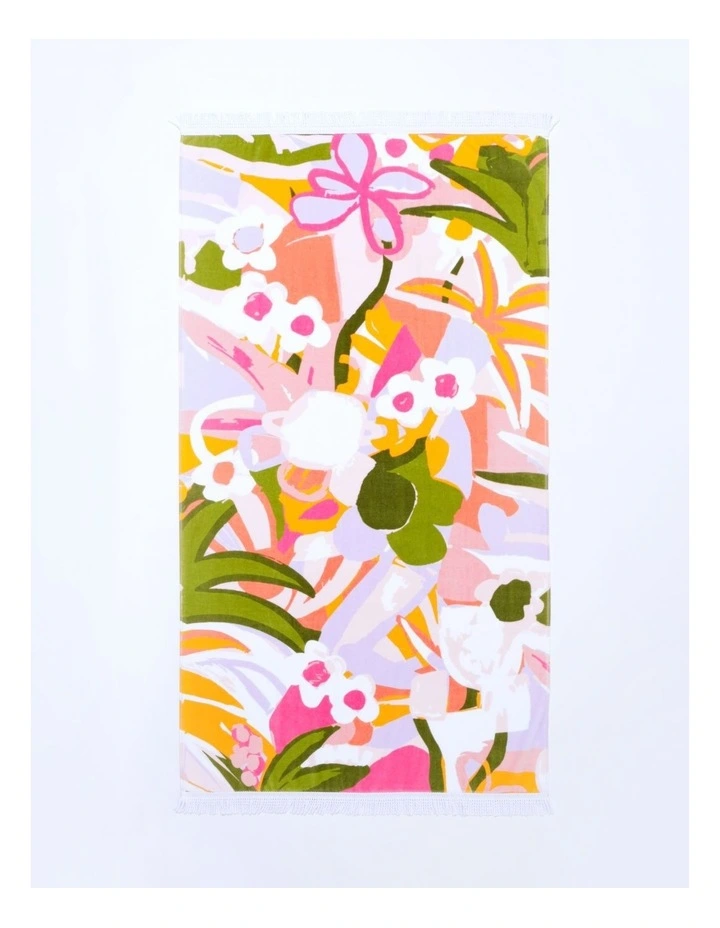 Intergalactic Landscapes Beach Towel in Multi