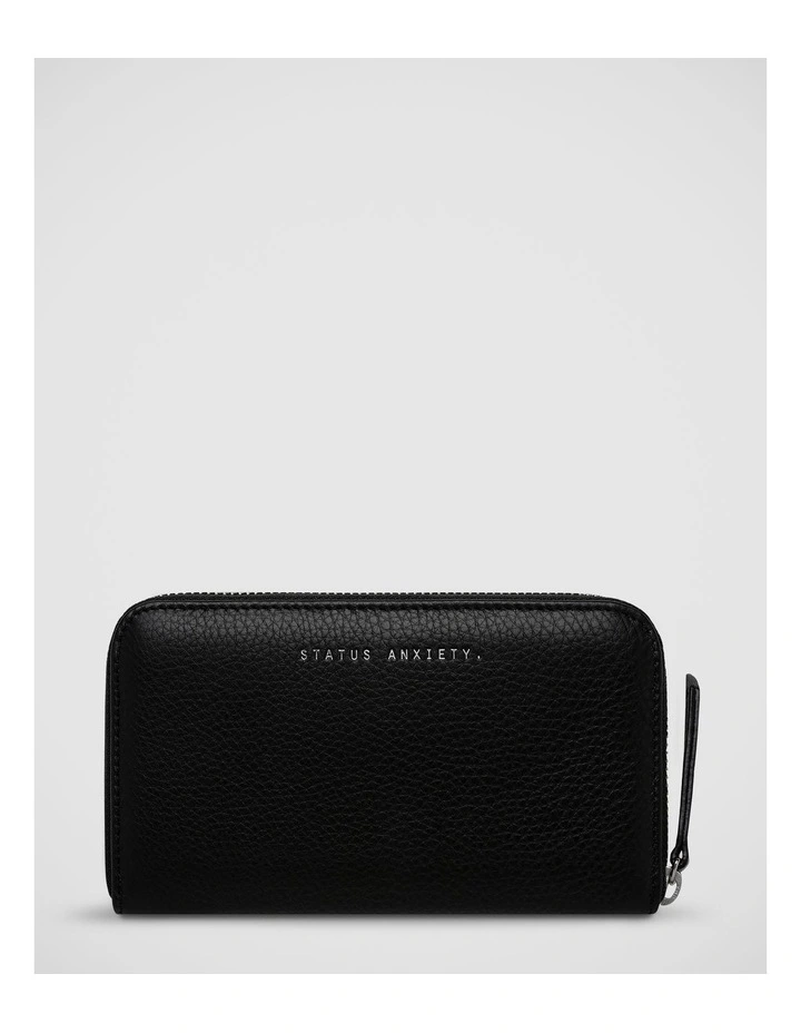 Yet To Come Zip Around Wallet In Black