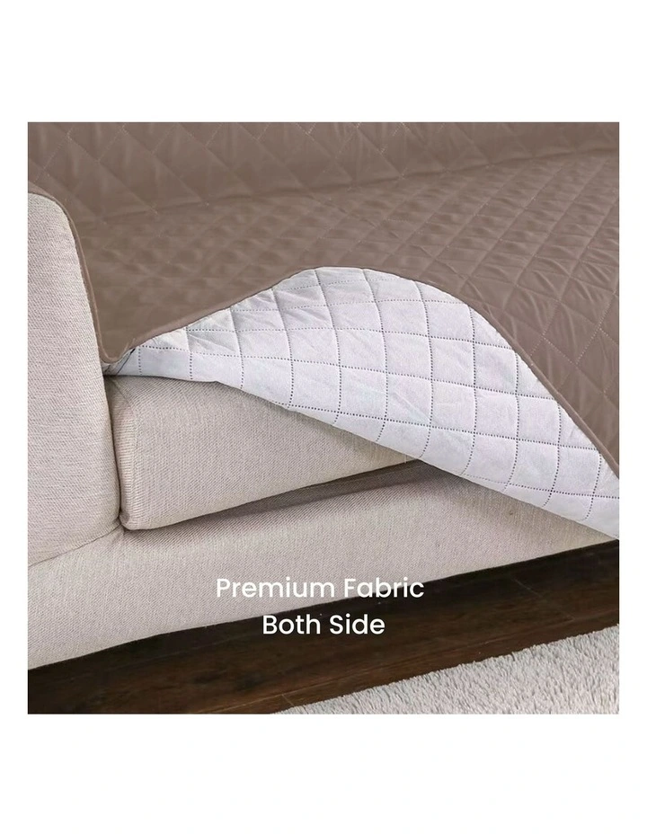 Pet Sofa Couch Cover 2 Seater in Khaki