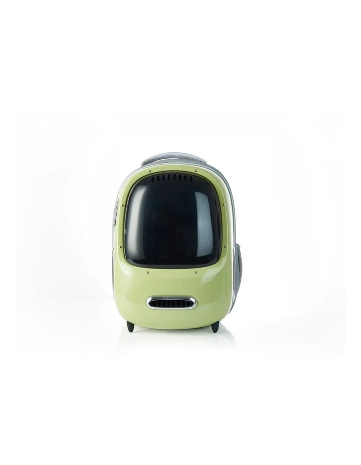 Breezy 2 Smart Cat Travel Portable Carry Backpack 45cm in Green