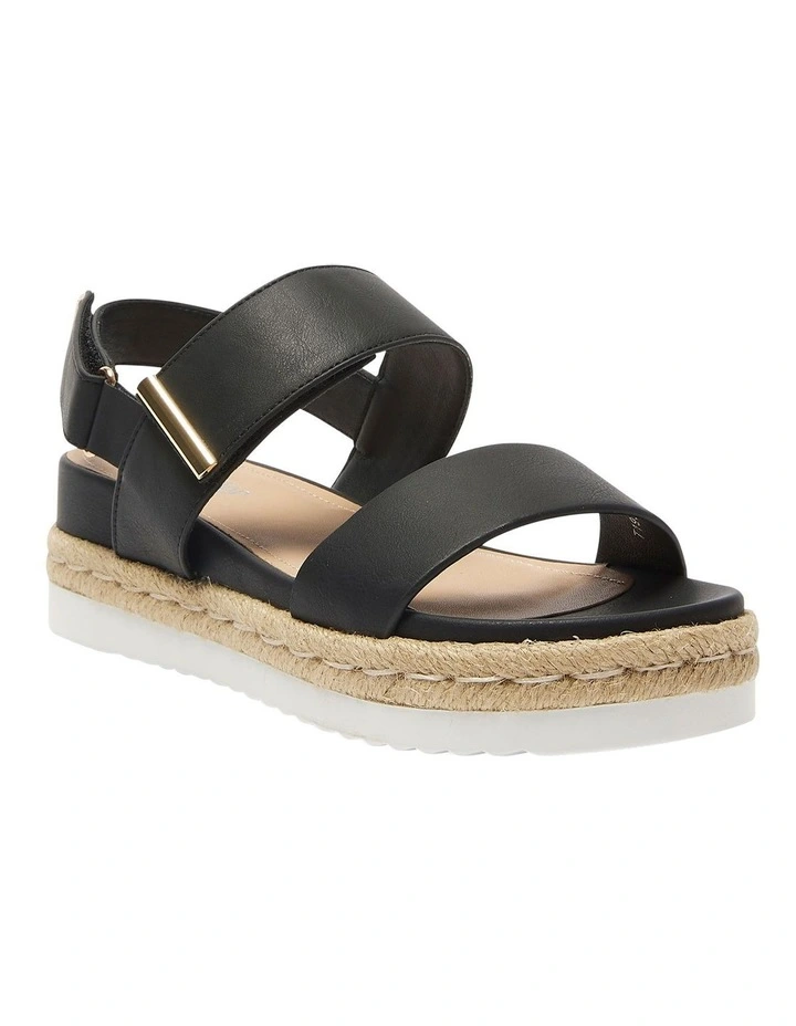 Warner Sandals in Black