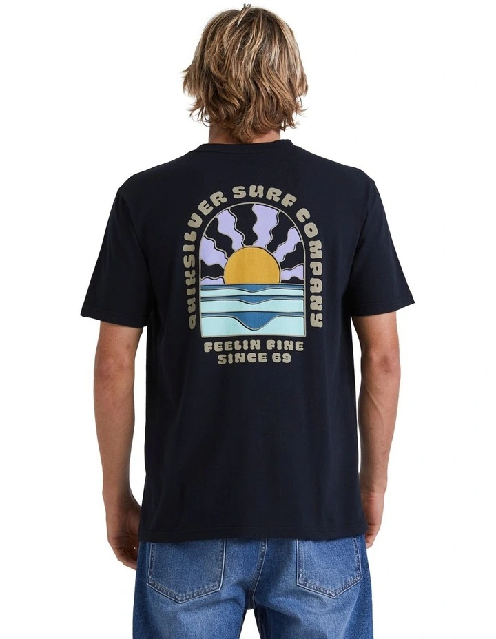 Sunset Dreams T-shirt in Black