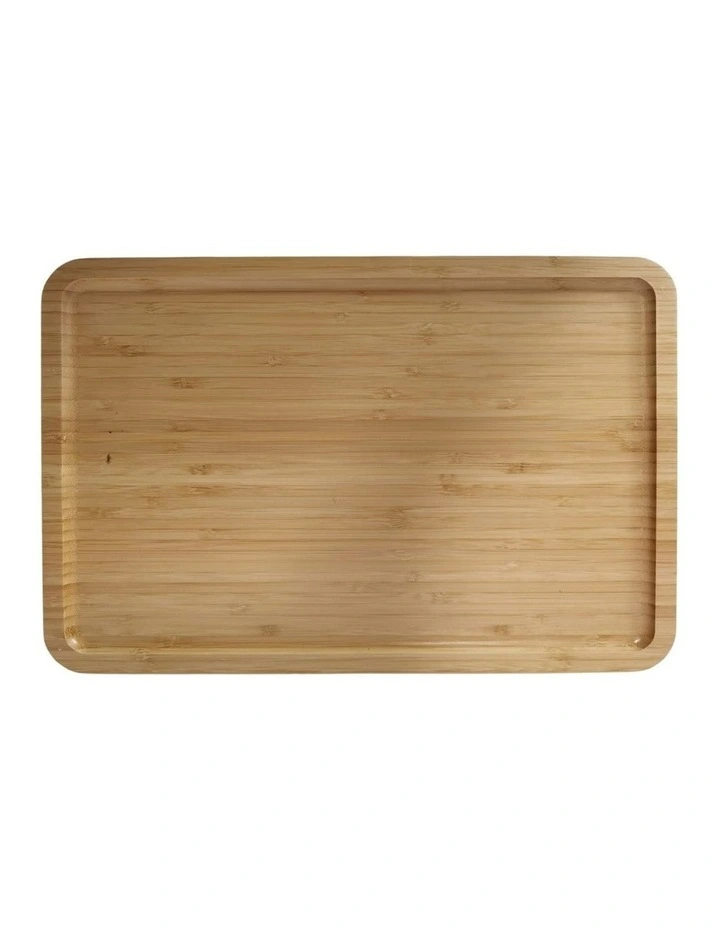 Portable Non-Slip Bamboo Sofa Arm Tray for Wide Couches in Natural