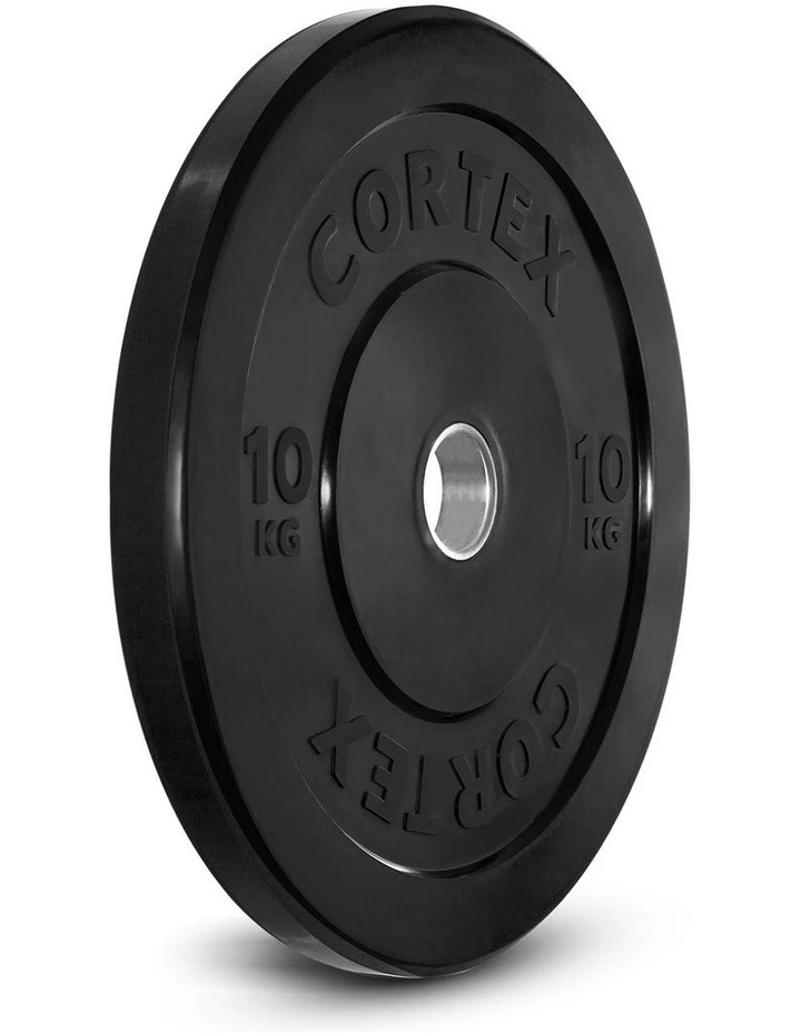 10kg Series V2 Pair of Bumper Plates in Black