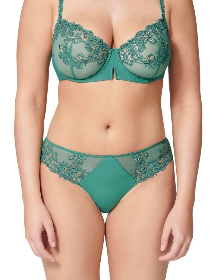 Saga Bikini Brief in Green