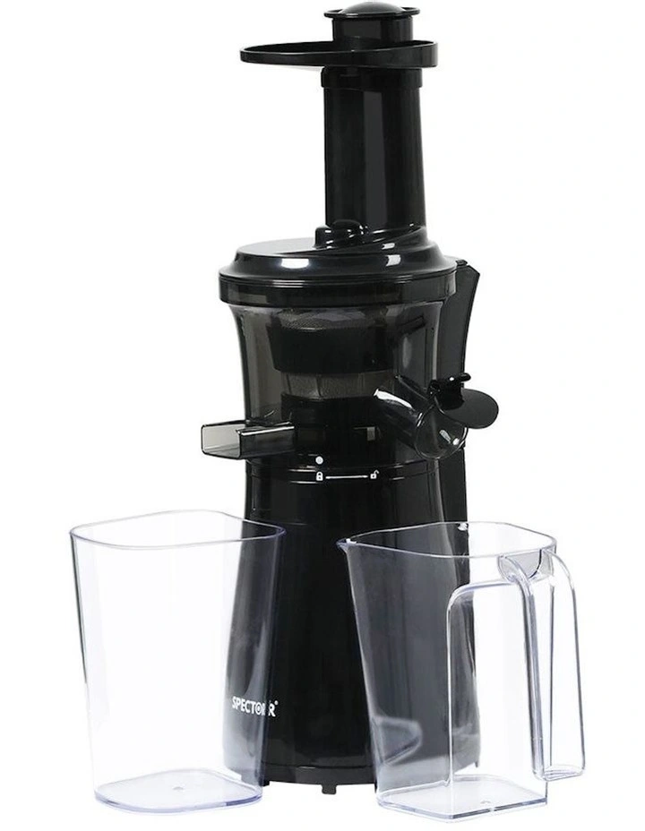 Cold Press Slow Electric Fruit Juicer in Black
