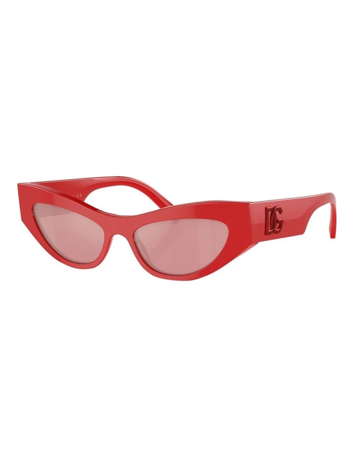 DG4450 Sunglasses in Red
