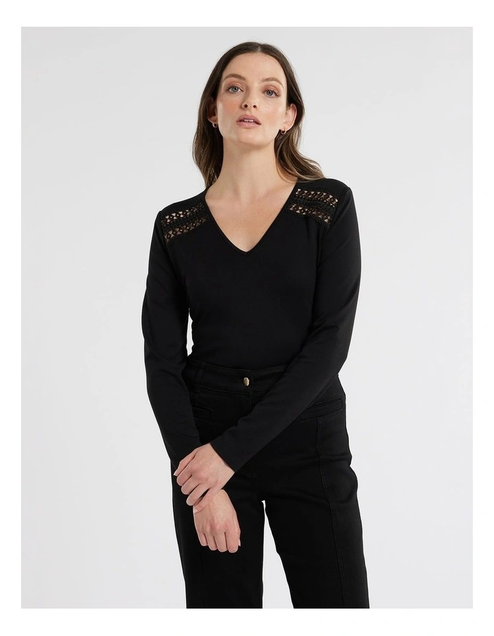 Julianna Top in Black
