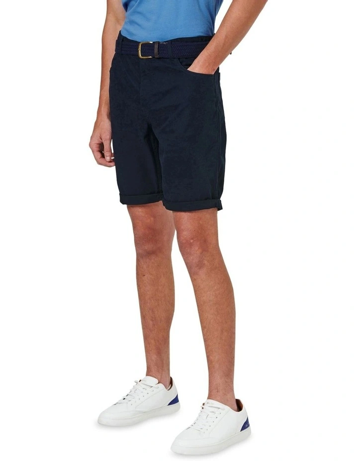 5 Pocket Walk Shorts in Midnight