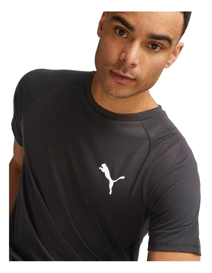 Evostripe Tee in Black