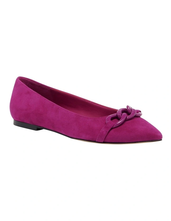 Brinks Flat Loafer in Red