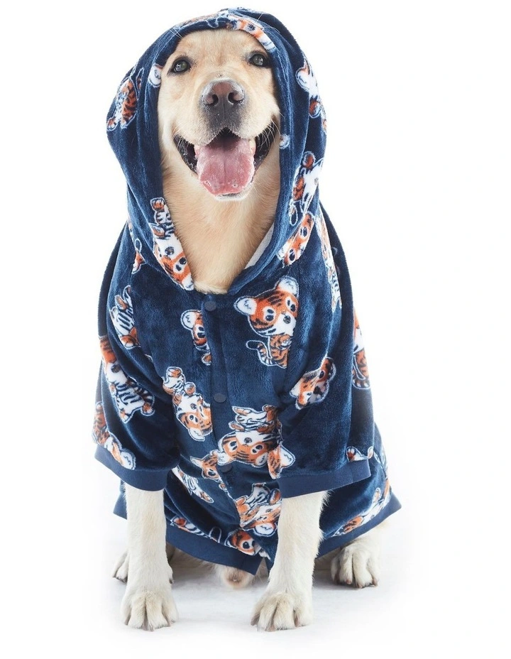 Uggo Tig-Awr Dog Hoodie in Navy