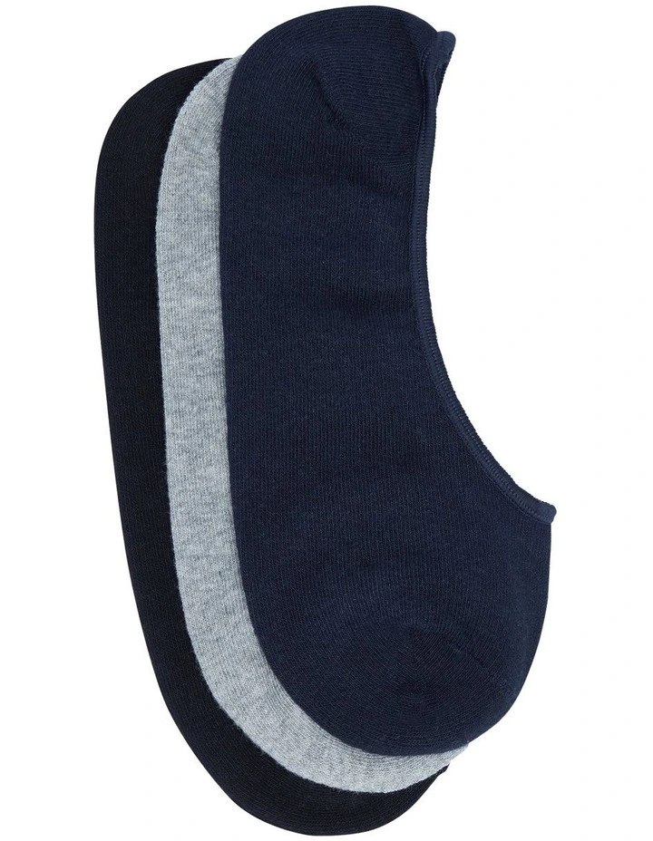 Super Invisible 3 Pack Socks