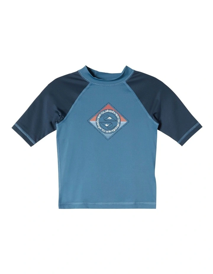 Next Gen Short Sleeve Rash Vest in Aegean Blue