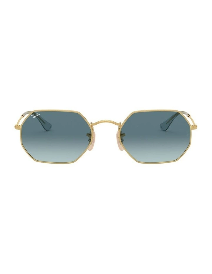 Octagonal Gold RB3556N Sunglasses