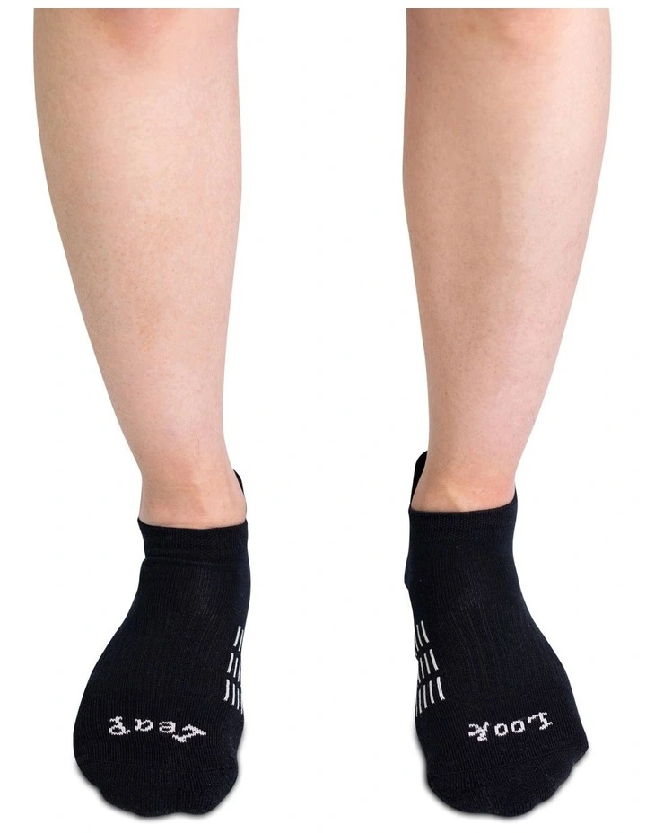 Active Ankle Socks in Black