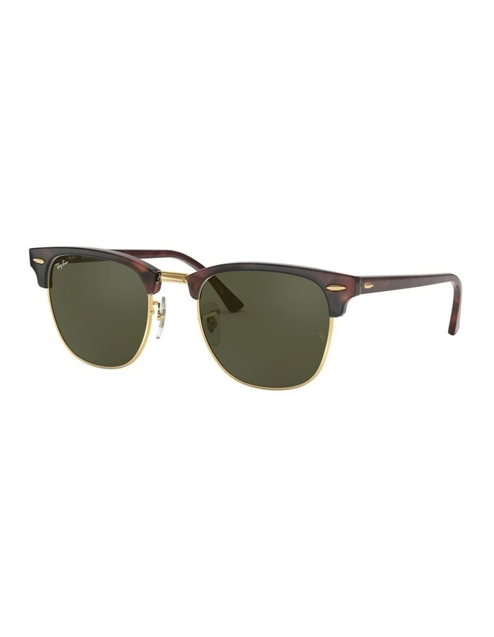 Clubmaster Brown RB3016F Sunglasses