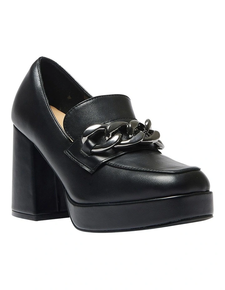 Trinity Heeled Shoes in Black