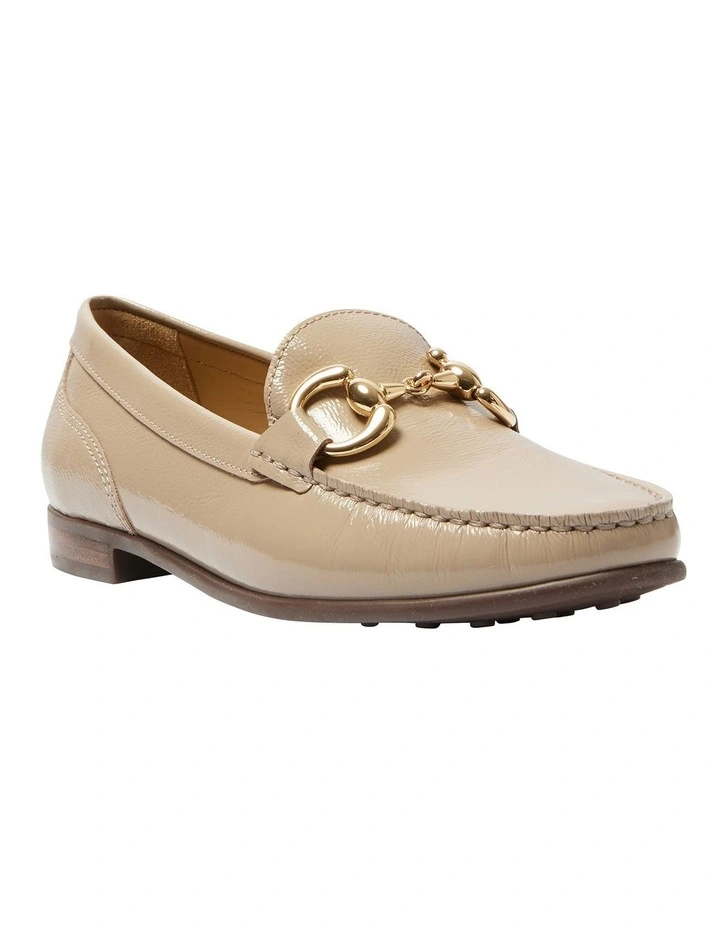 Tuscany Loafers in Bone Patent