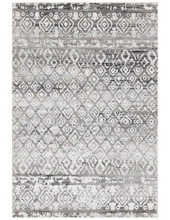Oasis Zakira Tribal Rug in Dark Grey