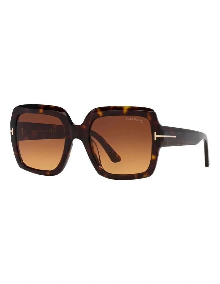Kaya Sunglasses in Brown
