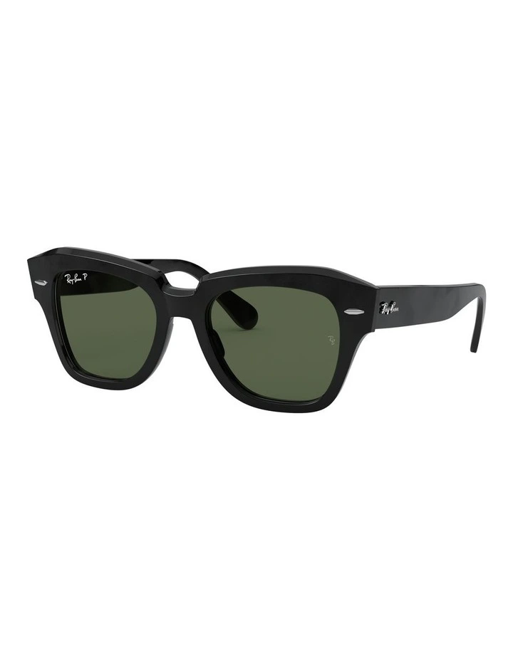 State Street Black RB2186 Polarised Sunglasses