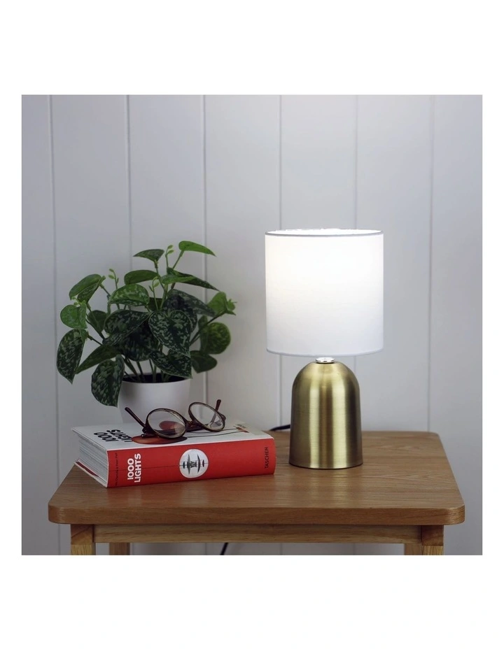 Espen Touch Table Lamp Antique Brass