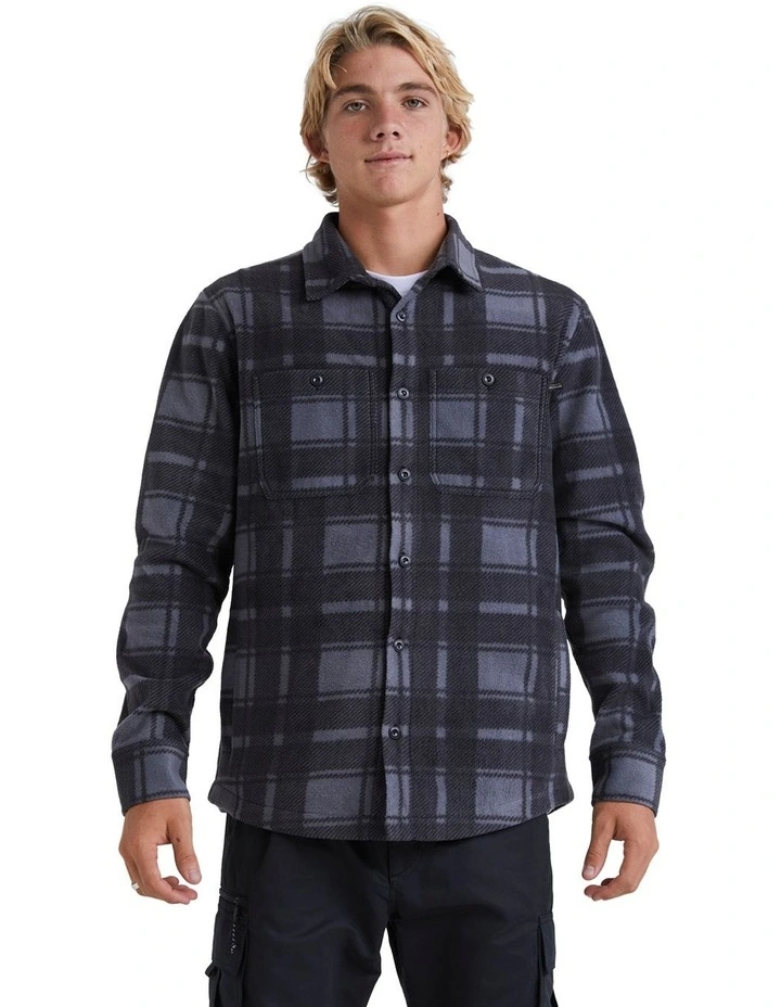North Sea Expedition Long Sleeve Shirt in Black
