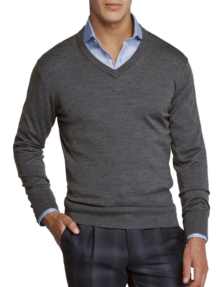 Buchanan Ashby Merino V-Neck