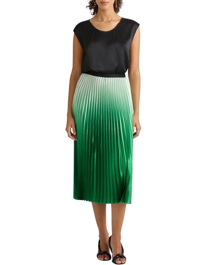 Edwina Silk Top in Black