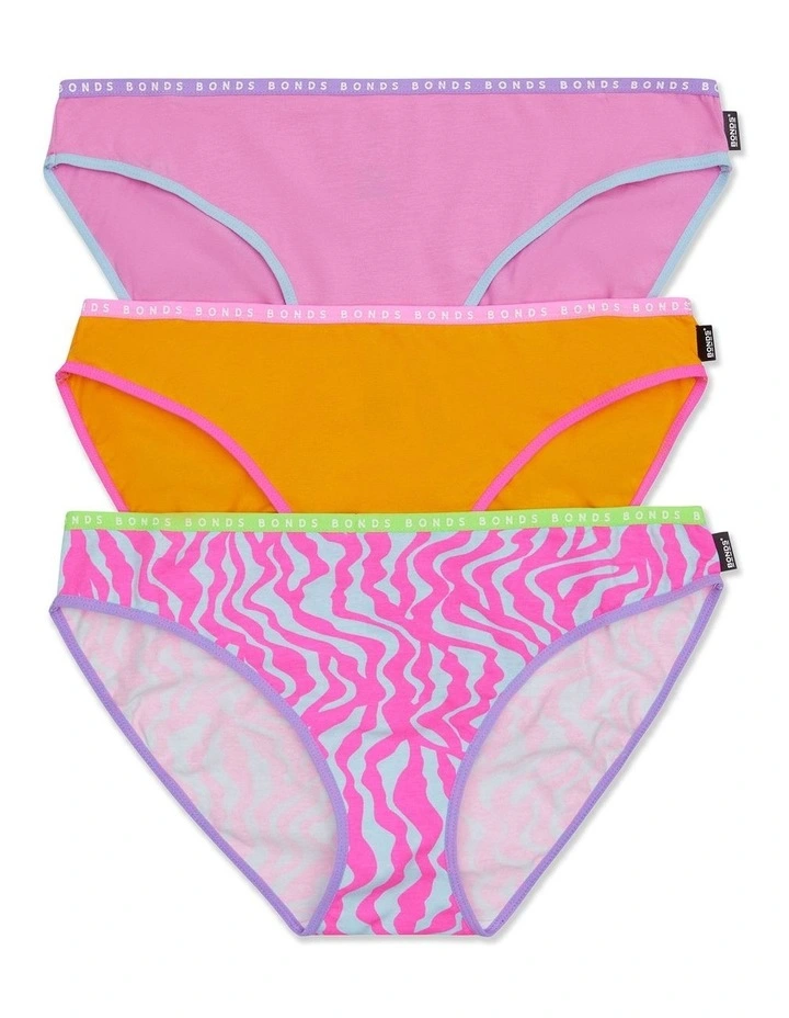 Hipster Bikini 3 Pack in Hit Refresh