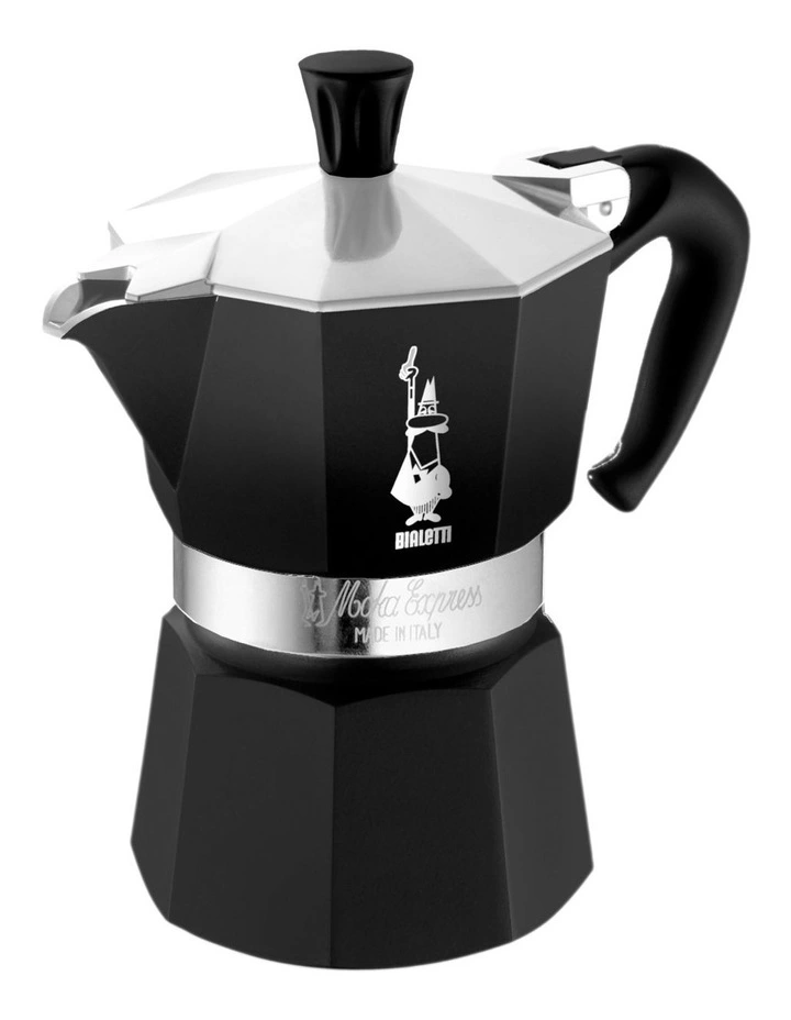 Moka Express Black 3 cup