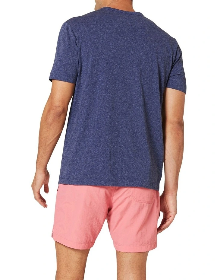 Pima Cotton Tee Navy