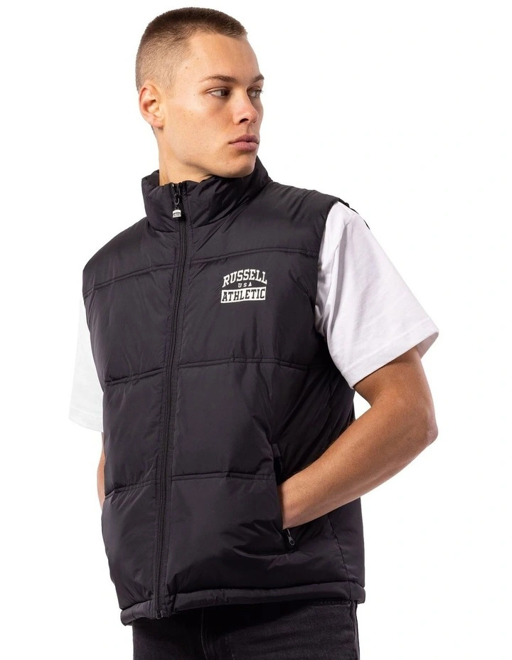 Kennedy Puffer Vest in Black
