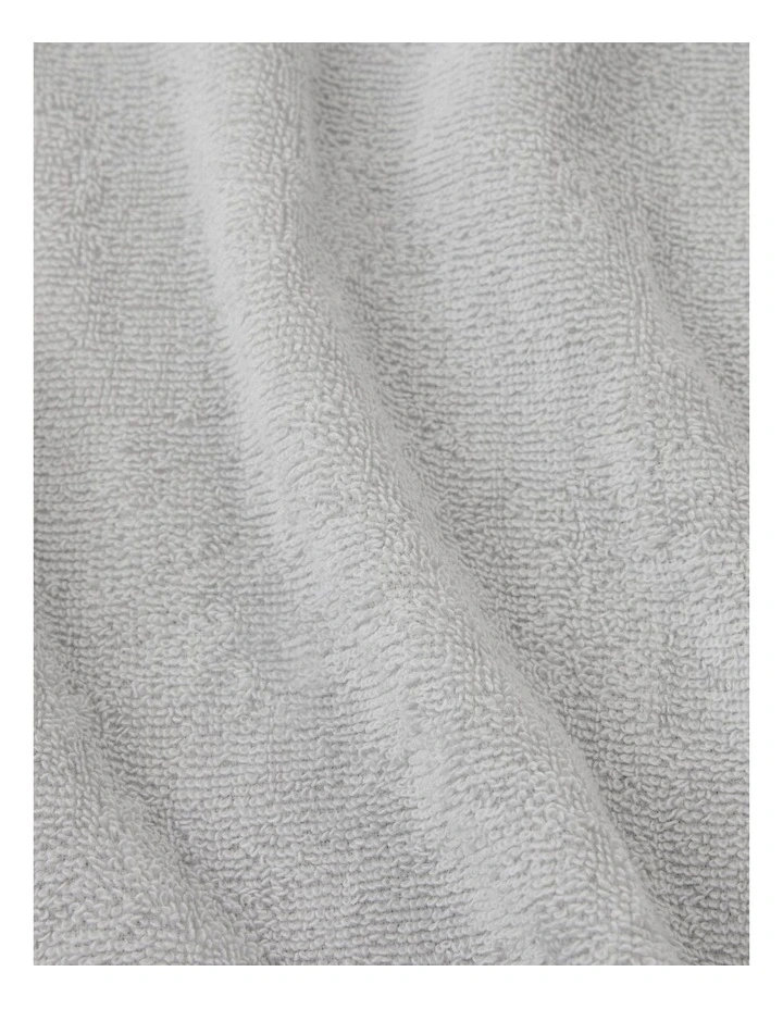 Solace Unisex Towelling Robe in Silver Grey