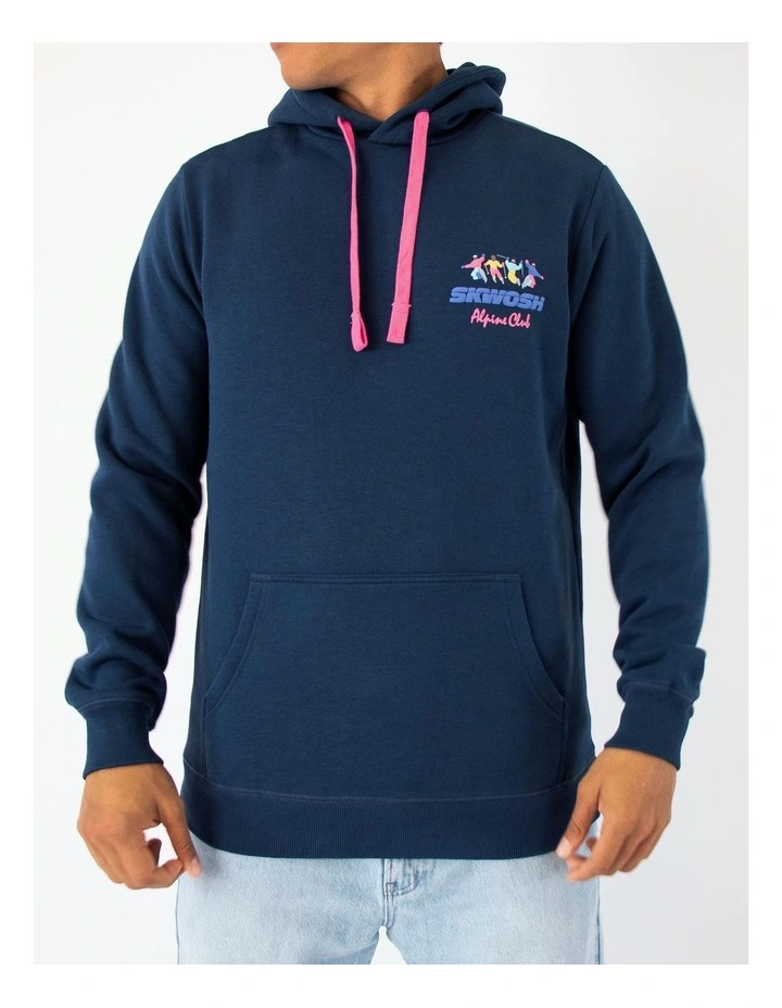 Alpine Club Hoodie in Navy