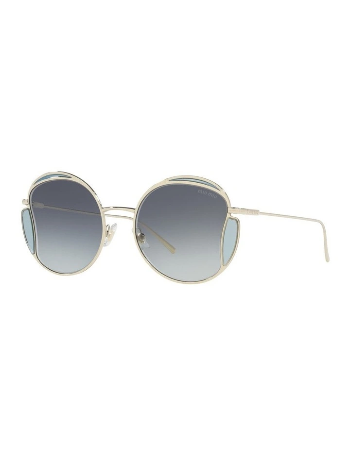 MU 56XS Gold Sunglasses