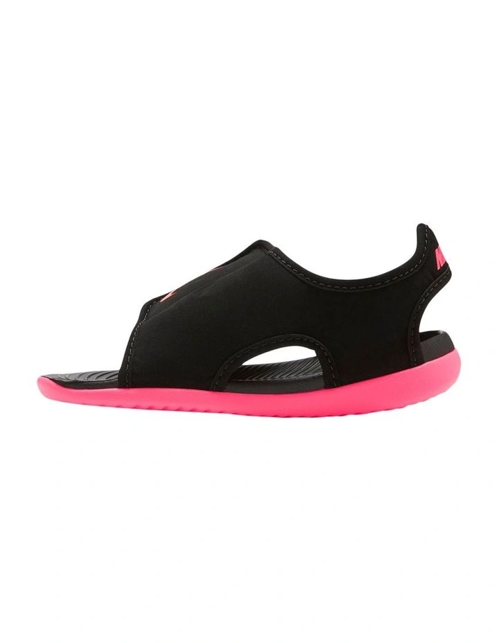 Sunray Adjust 5 Infant Black Sandals