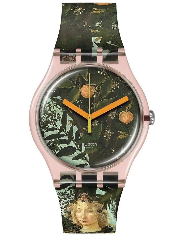 Allegoria Della Primavera By Botticelli Watch in Pink