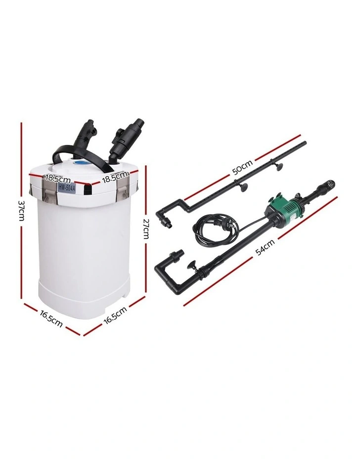 External Aquarium Filter 1250L