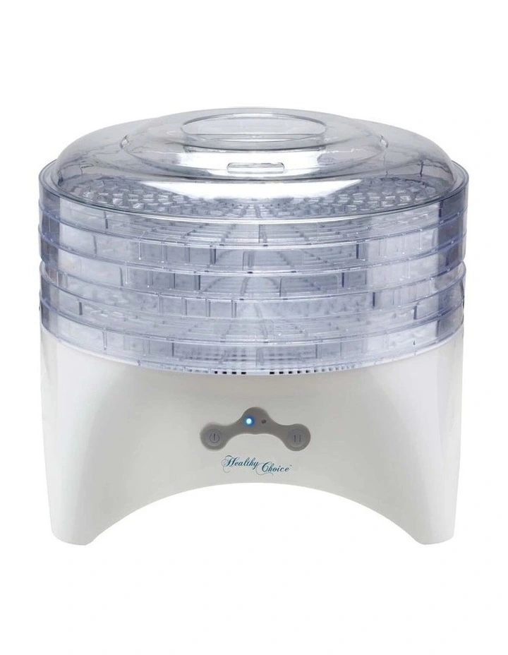 Digital Food Dehydrator with 2 Power Level in White