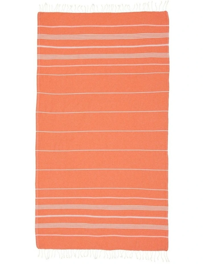 Thin Turkish Towel in Citrus