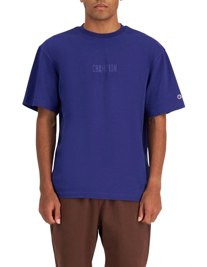 Rochester Base Tee in Chaouen Cobalt