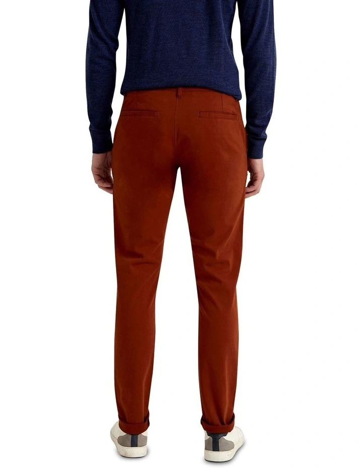 Stretch Skinny Fit Chinos in Bracken
