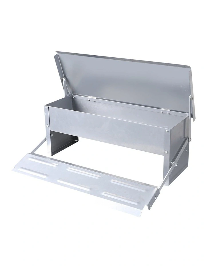 Auto Automatic Chicken Feeder 5kg in Silver